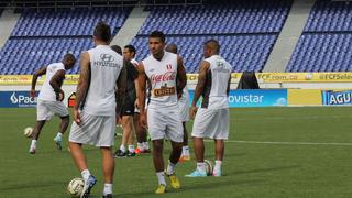 FOTOS: el entrenamiento de la selección peruana en el estadio de Barranquilla