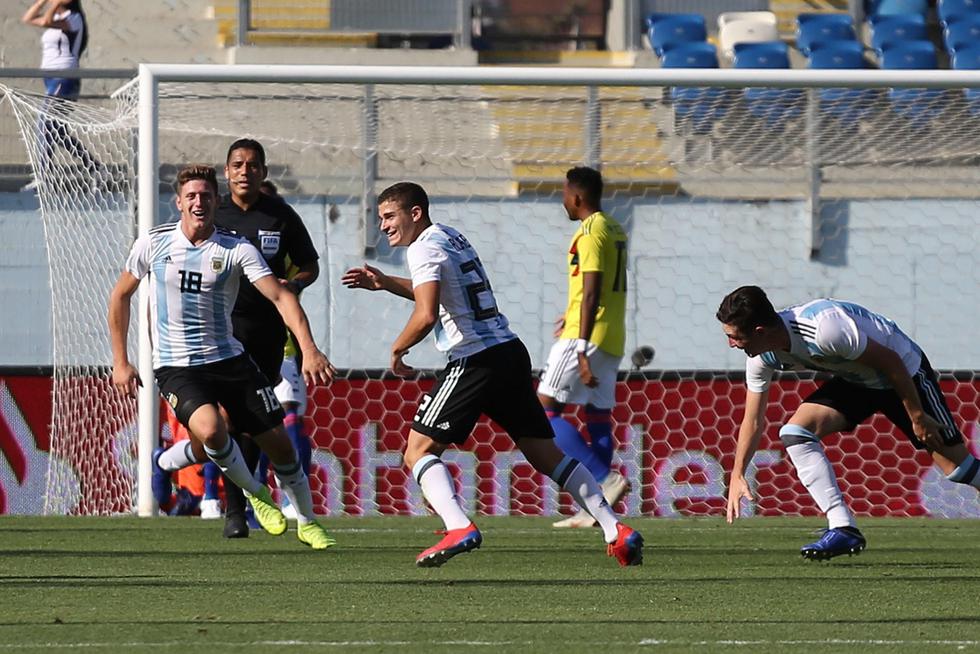 Colombia vs. Argentina: mira el golazo de Álvarez que le ...