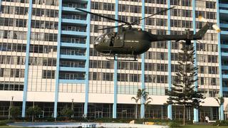 Hospital Rebagliati: corazón fue trasladado de emergencia en helicóptero | FOTOS