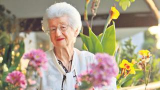 Adulto mayor: ella busca para Lima un real jardín botánico