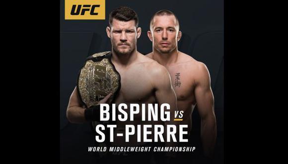 UFC: GSP enfrenta a Michael Bisping por el título de peso medio