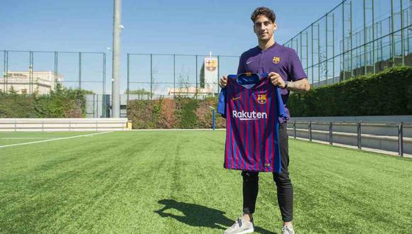 Ludovit Reis, en principio, iría a la filial de Barcelona, pero podría participar de la pretemporada con el primer equipo. (Foto: @FCBarcelona_es)