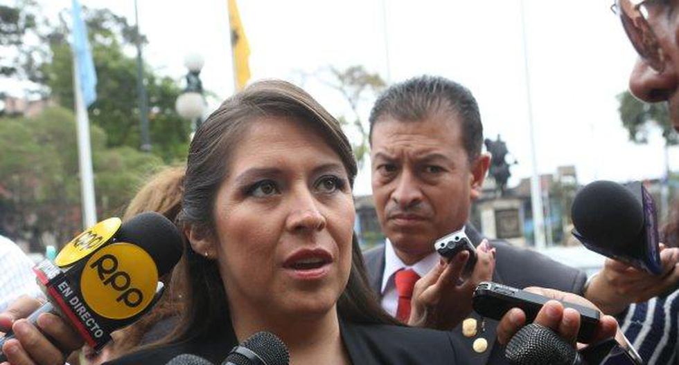 Declaraciones de Yeni Vilcatoma fueron criticadas en Chile. (Foto: Andina)