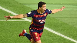 Luis Suárez marcó de cabeza el tercer gol para FC Barcelona