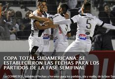 Copa Sudamericana 2013: Esta es la programación de las semifinales
