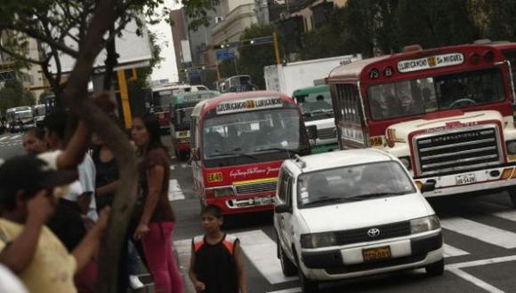 Suspenderán por horas tránsito de buses públicos en eje Tacna