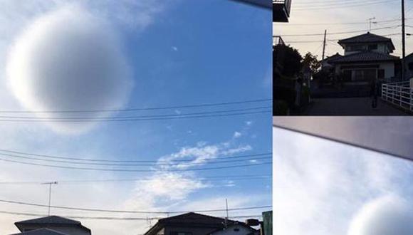 Extraña nube esférica aparece en cielo japonés y causa asombro