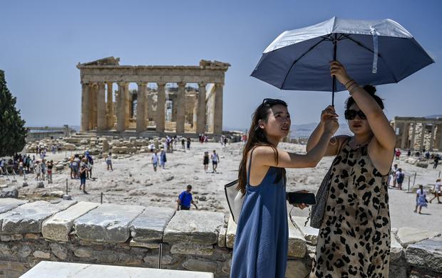 Heat waves have gotten worse in recent years.  A postcard from Greece in the summer of 2022.  (Photo: AFP)