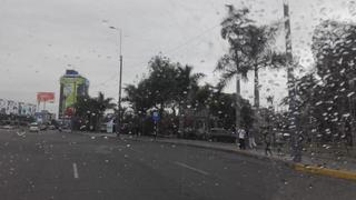Senamhi: ligera lluvia cae en distritos de Lima Este en pleno verano 