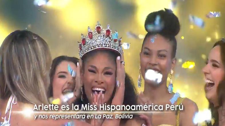 Esto es Guerra: Arlette Rugel es la nueva Miss Hispanoamérica Perú