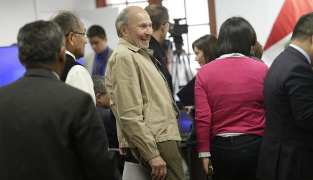 Juez retomó audiencia en el marco de la investigación por los aportes a la campaña de Keiko Fujimori en el 2011. (Foto: Anthony Niño de Guzmán / El Comercio)