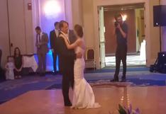 Papá 'rompió' el tradicional baile de boda de su hija por esta genial idea 