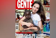 Natalia Oreiro es criticada por fotos en Kenia: "La caridad debe ser anónima"