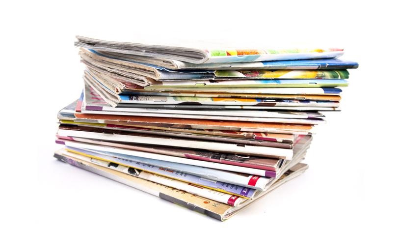 Como si se tratara de un ritual, una buena manera de encarar el nuevo año es desechando aquellos objetos que ya no nos servirán. Las revistas antiguas entran en esta lista. (Foto: Shutterstock)