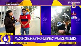 Trujillo: hincha “Inca Guerrero” fue asaltado y golpeado cuando retiraba dinero de un agente bancario