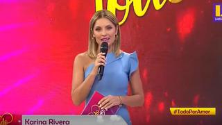 Nicola Porcella no va más en la conducción de ‘Todo por amor’ y Karina Rivera explicó el motivo | VIDEO 
