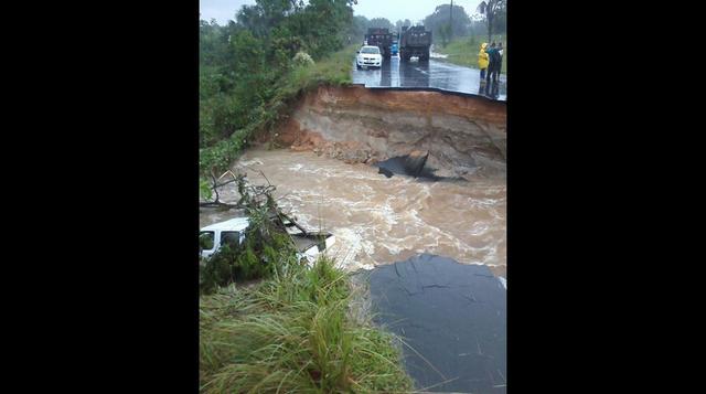 Carretera Iquitos - Nauta luce así tras colapso [FOTOS] - 5