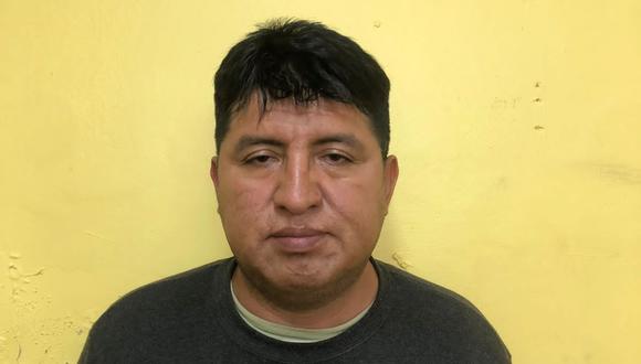 Daniel Obregón Flores fue capturado por la Policía Nacional.