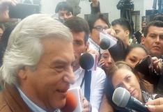 Fernando Olivera tras sufragar: "Mi voto será por la democracia"