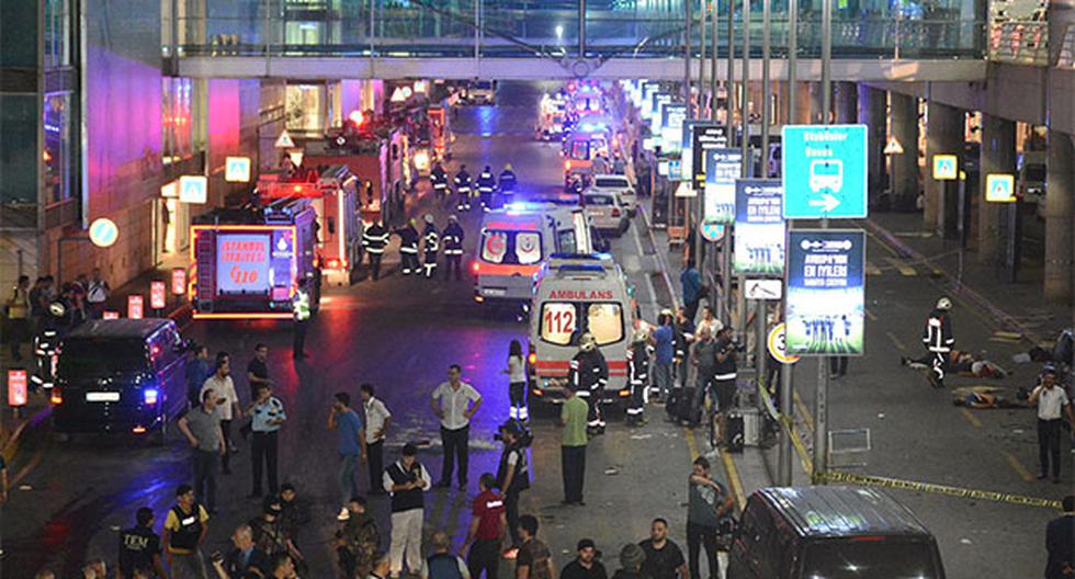 Atentado terrorista en aeropuerto de Estambul dejó al menos 43 muertos en Turquía. (Foto: EFE)