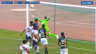 Alianza Lima vs. Municipal: mira la espectacular atajada de Leao Butrón a puro reflejo | VIDEO