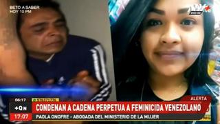Chorrillos: condenan a cadena perpetua a sujeto que degolló a expareja | VIDEO