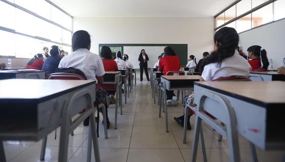 Indecopi se pronunció sobre la devolución de la cuota de ingreso a los colegios. (Foto: GEC)