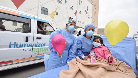 Desde el Instituto Nacional de Salud del Niño de San Borja se informó que otras dos menores aún siguen hospitalizadas. Una de ellas se encuentra internada en UCI. (Foto: INSN San Borja)