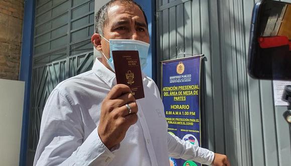 5. Juan Carlos Morillo Ulloa afronta 45 denuncias penales. Fue detenido esta mañana luego de presentar su pasaporte en la fiscalía de Huaraz. (Foto: Gobierno Regional de Áncash)