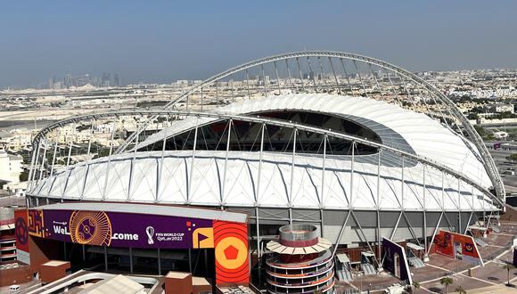 Una vista muestra el Estadio Internacional Khalifa en Doha el 29 de octubre de 2022, antes del torneo de fútbol de la Copa Mundial de la FIFA Qatar 2022. (Foto de Gabriel BOUYS / AFP)