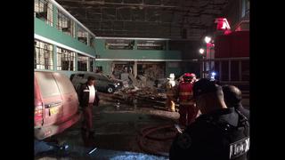 Los daños que dejaron explosiones en complejo PNP de Surquillo