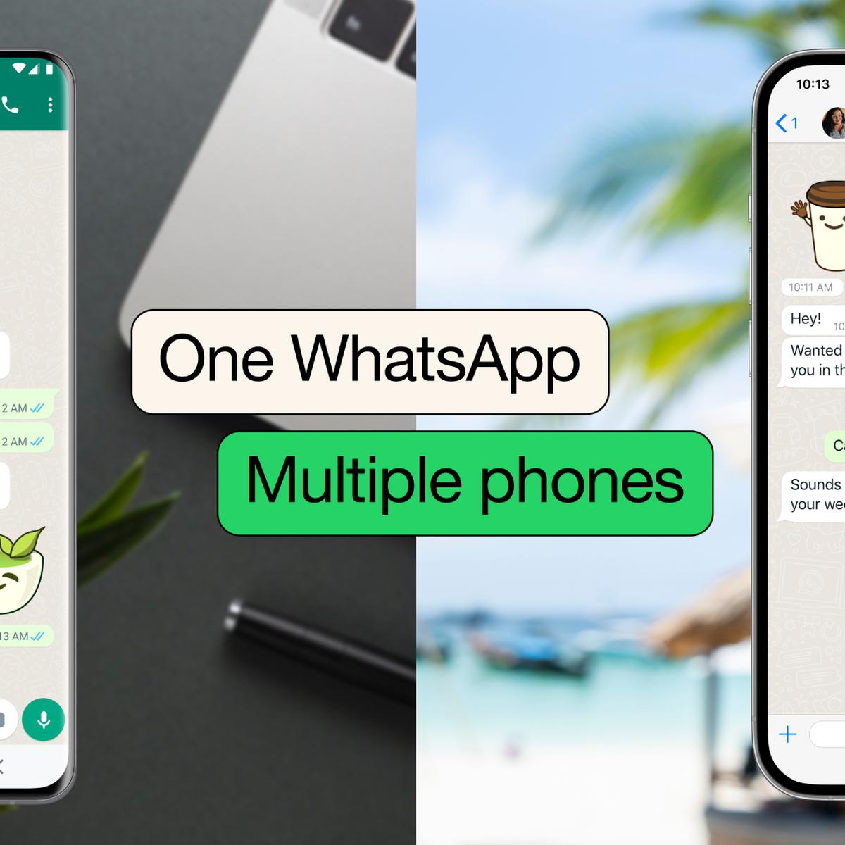 WhatsApp: ahora se podrá utilizar una cuenta en hasta cuatro celulares al  mismo tiempo, Apps, Aplicaciones, Meta, TECNOLOGIA