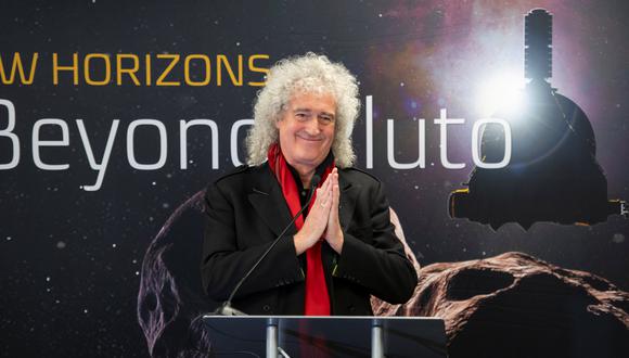 Brian May, doctor en astrofísica y guitarrista de Queen, consideró que la noche como una "que ninguno olvidará". (Foto: Reuters)