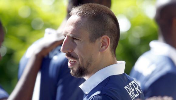 Franck Ribéry se perderá la Supercopa alemana por lesión