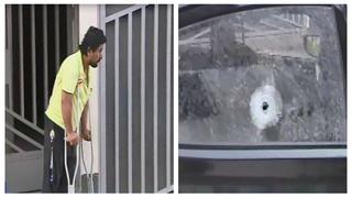 Comas: delincuentes atacan a balazos a comerciante dentro de su vehículo | VIDEO