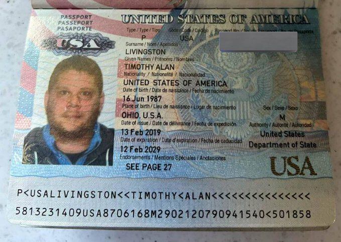 American Timothy Alan Livingston was found with two minors in a hotel in Medellín, Colombia.