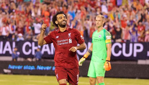 Manchester City alcanzó la diferencia en el inicio del complemento, pero el ingreso de Mohamed Salah en Liverpool fue determinante y los 'Reds' se quedaron con el triunfo. (Foto: Liverpool)
