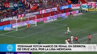 Revive el gol de Yoshimar Yotún en el partido entre Cruz Azul y Tijuana