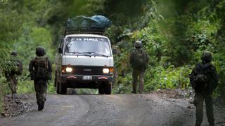 Balacera en el Vraem habría sido iniciada por presuntos terroristas en combi