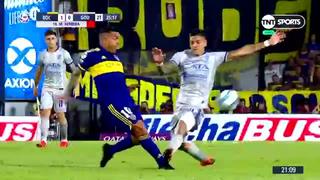 ¡Pudo quebrar a Tevez! Mira la terrible patada que sufrió ‘Carlitos’ en el Boca Juniors vs. Godoy Cruz | VIDEO