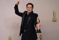 Robert Downey Jr. gana el Oscar 2024 al Mejor actor de reparto