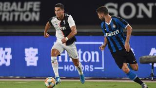 Juventus venció a Inter de Milán con golazo de Cristiano Ronaldo [VIDEO]