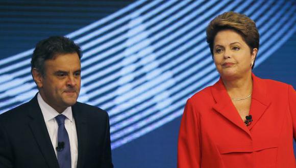 Brasil: Rousseff y Neves se atacan en último debate