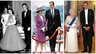La influencia de Isabel II, la reina que se ha reunido con 13 presidentes de EE.UU. | FOTOS