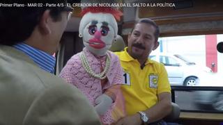 Creador de 'Nicolasa' postula al Parlamento Andino [VIDEO]