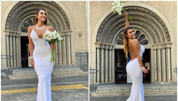 Modelo se casó con ella misma para celebrar el “amor propio”. (Foto: @cristianegaleraoficial / Instagram)