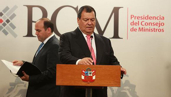 El ministro de Defensa, Jorge Nieto, denunci&oacute; presuntos reglajes a funcionarios de su cartera. (Foto: Lino Chipana/ Archivo El Comercio)