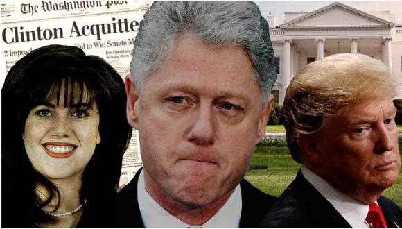 Por qué el escándalo sexual de Bill Clinton hizo más fácil la elección de Donald Trump. Foto: Getty images, vía BBC Mundo