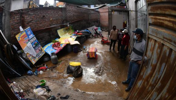 El lodo ingresó a las viviendas y arrasó con los muebles y electrodomésticos de las familias. (Foto: Diego Ramos)