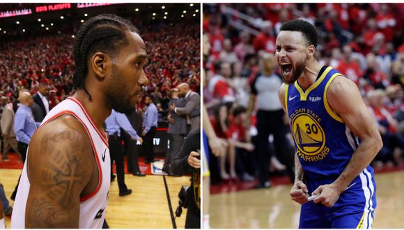 A partir del jueves 30 de mayo, Warriors y Raptors lucharán por quedarse con el trono de la NBA. | Foto: Agencias